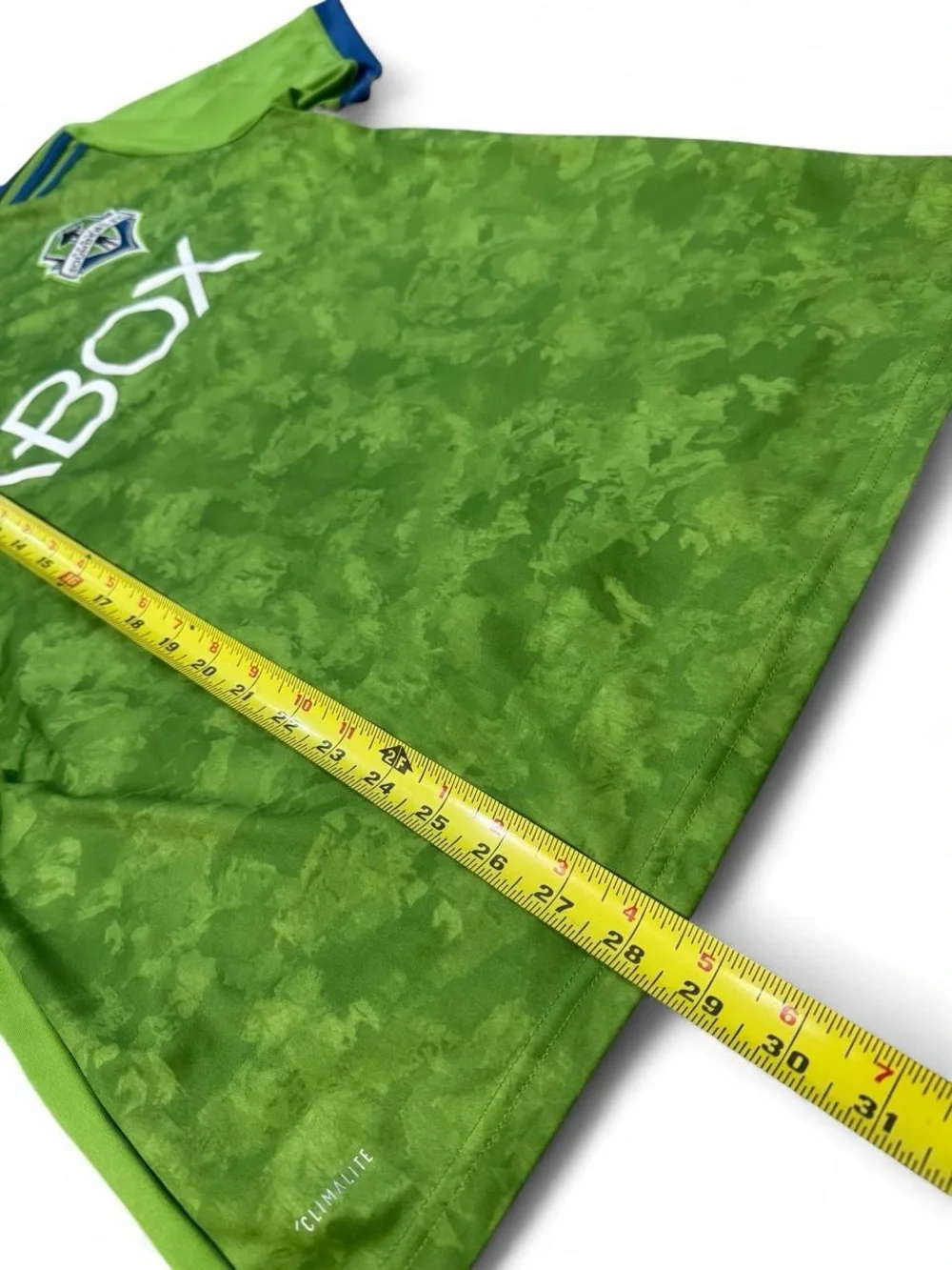 Adidas Seattle sounders FC MLS Xbox 2018 soccer jersey M mens climalite green